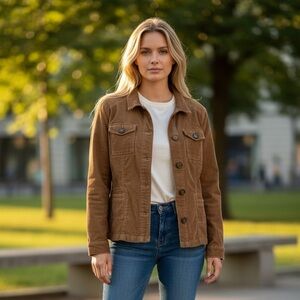 Relativity Brown Utility Jacket